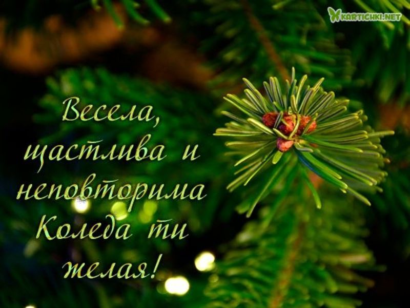Картичка за весела Коледа - Коледни картички - Картички - Kartichki.net
